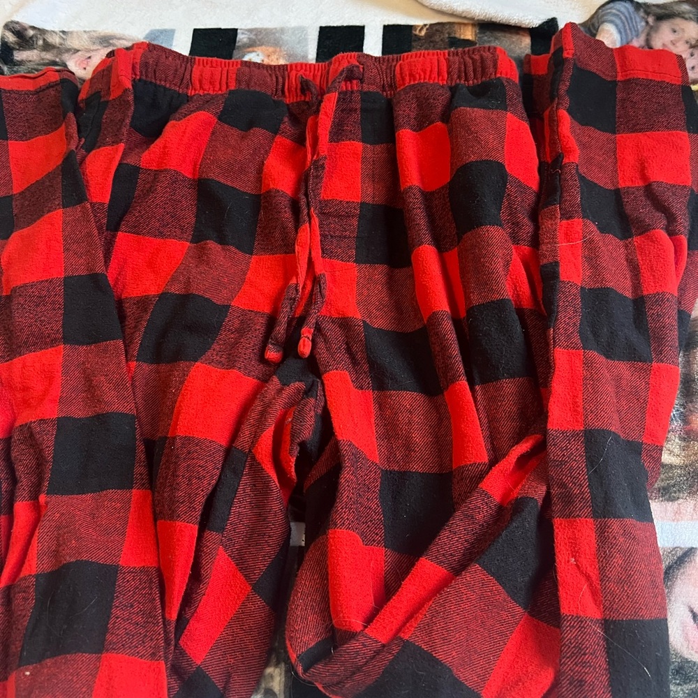 Sonoma Red and Black Plaid Sleepwear